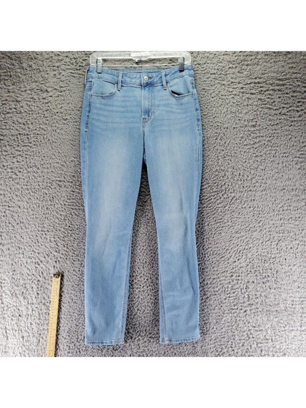 Old Navy Jeans Womens 6 Blue High-Rise Straight Stretch Denim